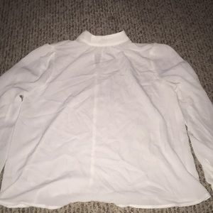 Crinkled Keyhole Blouse